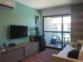 La Fleur Polinésia - Flat Luxo para 8 pessoas - Muro Alto